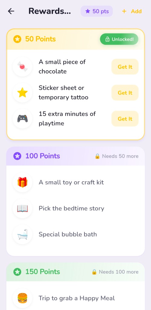 Custom Rewards Shop